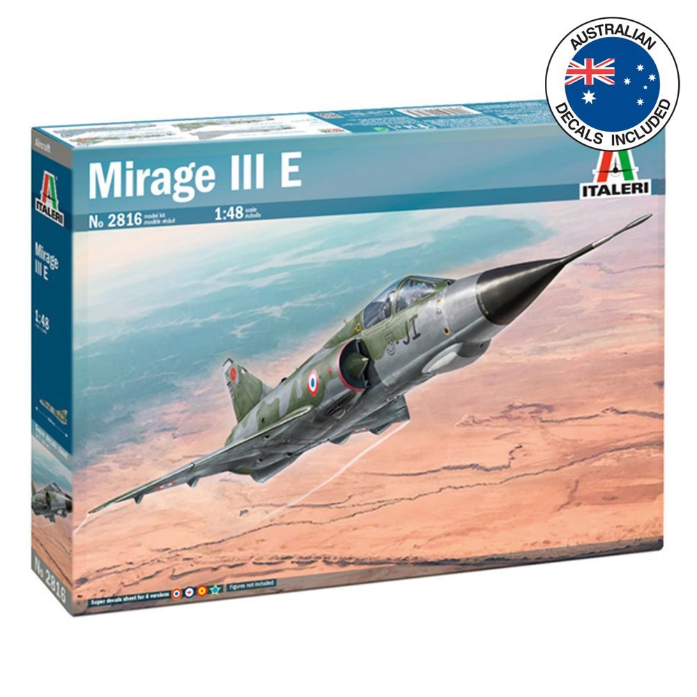 ITALERI 1/48 MIRAGE III E  WITH AUS. DECALS
