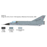 ITALERI 1/48 MIRAGE III E  WITH AUS. DECALS