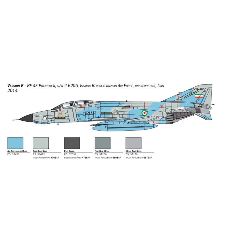 ITALERI 1/48 RF-4E PHANTOM