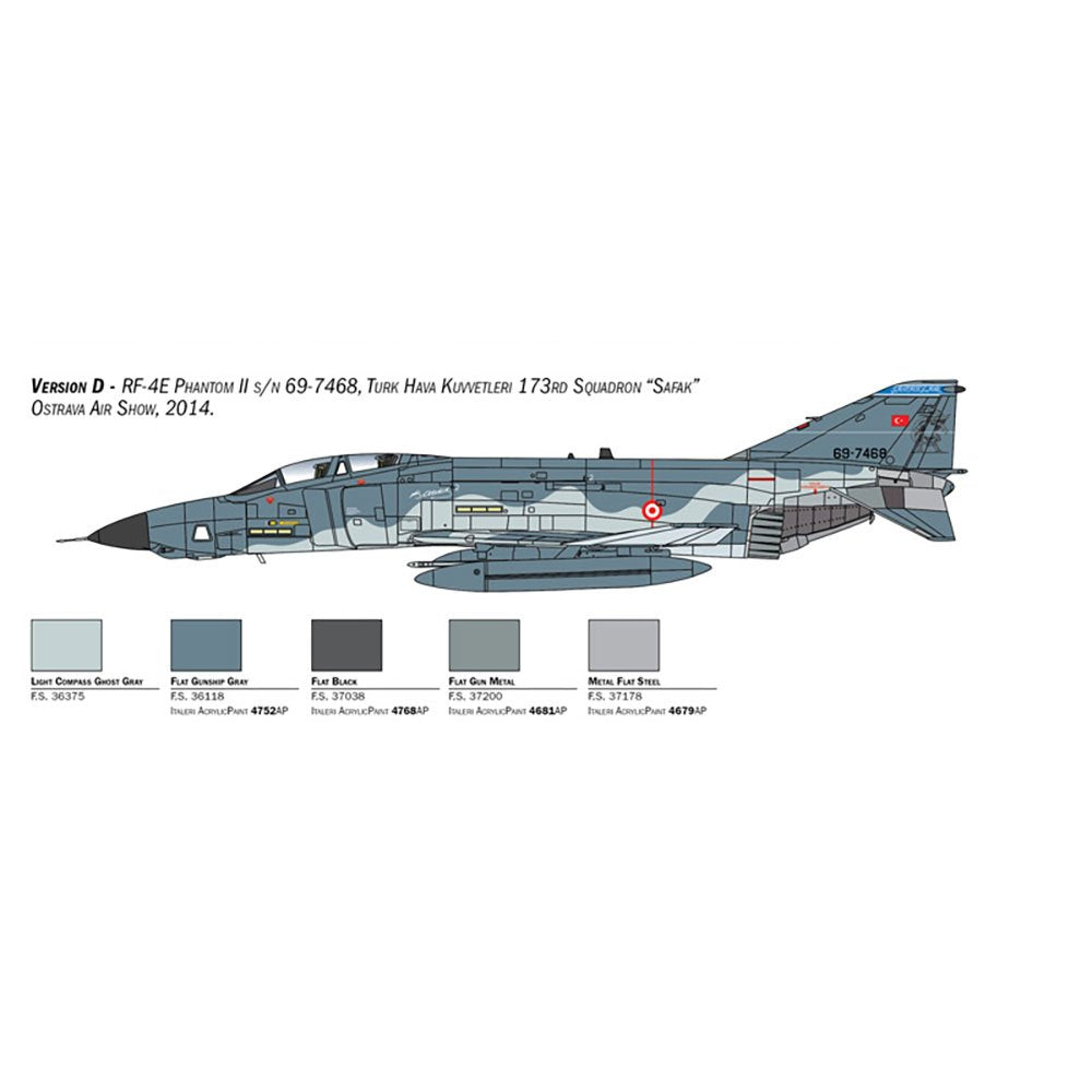 ITALERI 1/48 RF-4E PHANTOM