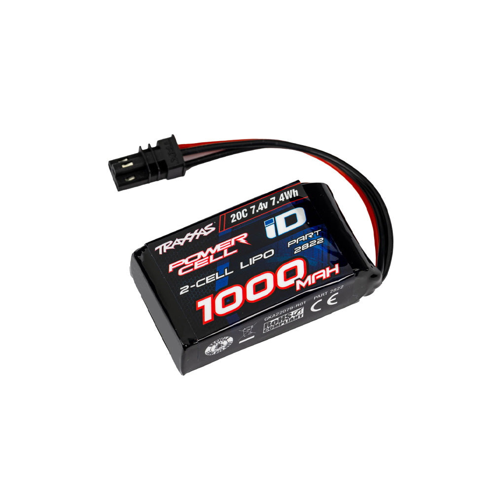 TRAXXAS 2S LIPO 1000MAH 7.4V 20C