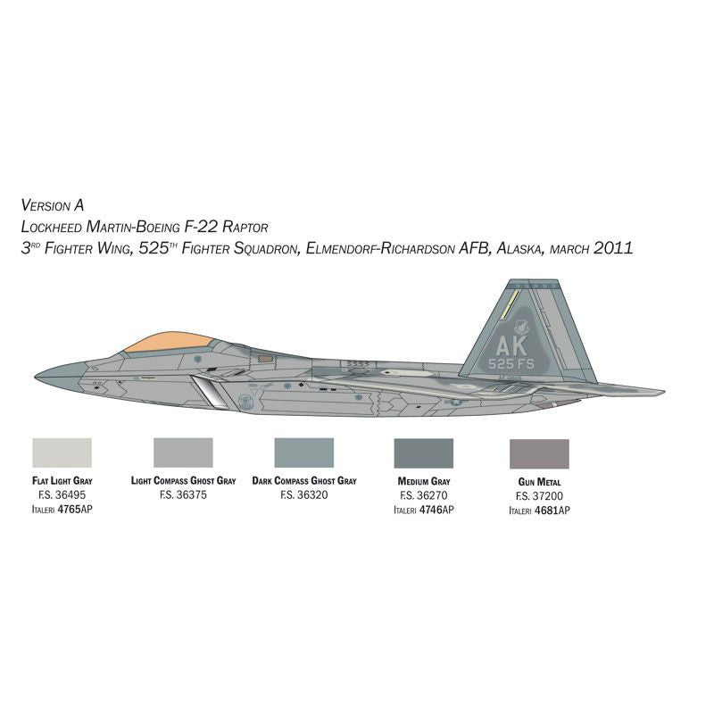ITALERI 1/48 F-22 RAPTOR