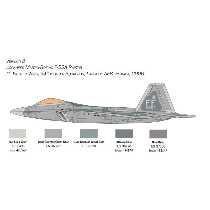 ITALERI 1/48 F-22 RAPTOR