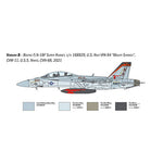 ITALERI 1/48 F/A-18F SUPER HORNET U.S. NAVY "SPECIAL COLORS"
