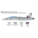 ITALERI 1/48 E/A-18G GROWLER WITH AUS. DECALS