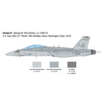 ITALERI 1/48 E/A-18G GROWLER WITH AUS. DECALS