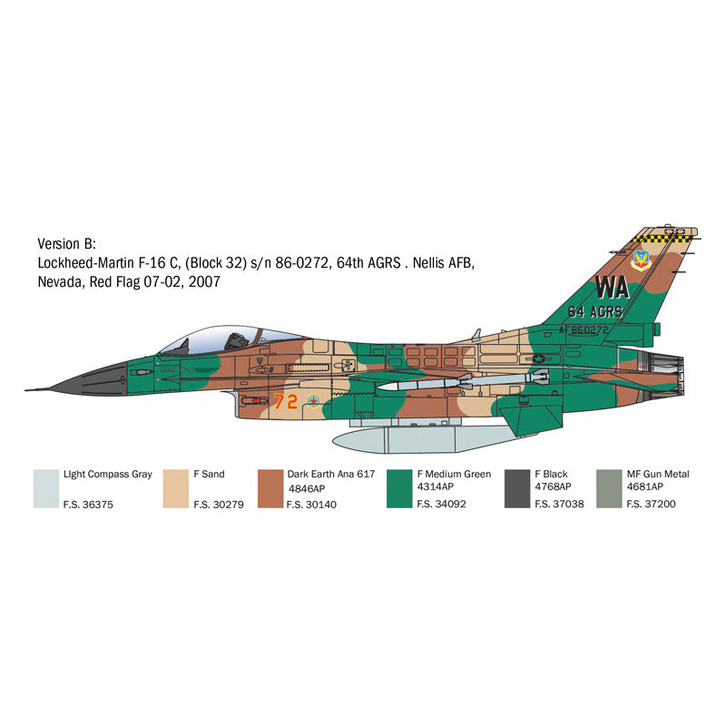 ITALERI 1/48 F-16C FIGHTING FALCON