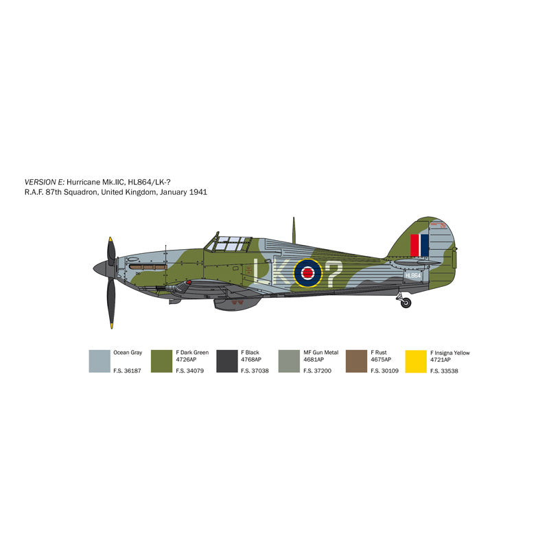 ITALERI 1/48 HURRICANE MK.II C