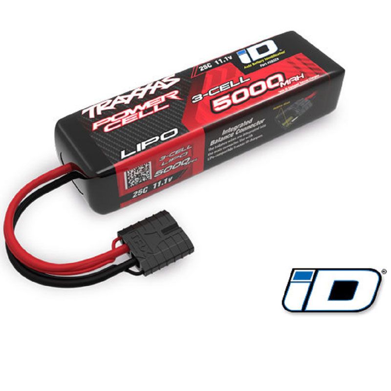 TRAXXAS 5000MAH 11.1V 3-CELL 25C LIPO BATTERY