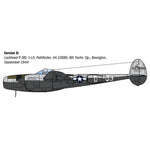 ITALERI 1/48 P-38J LIGHTNING - EUROPEAN THEATRE OPERATIONS