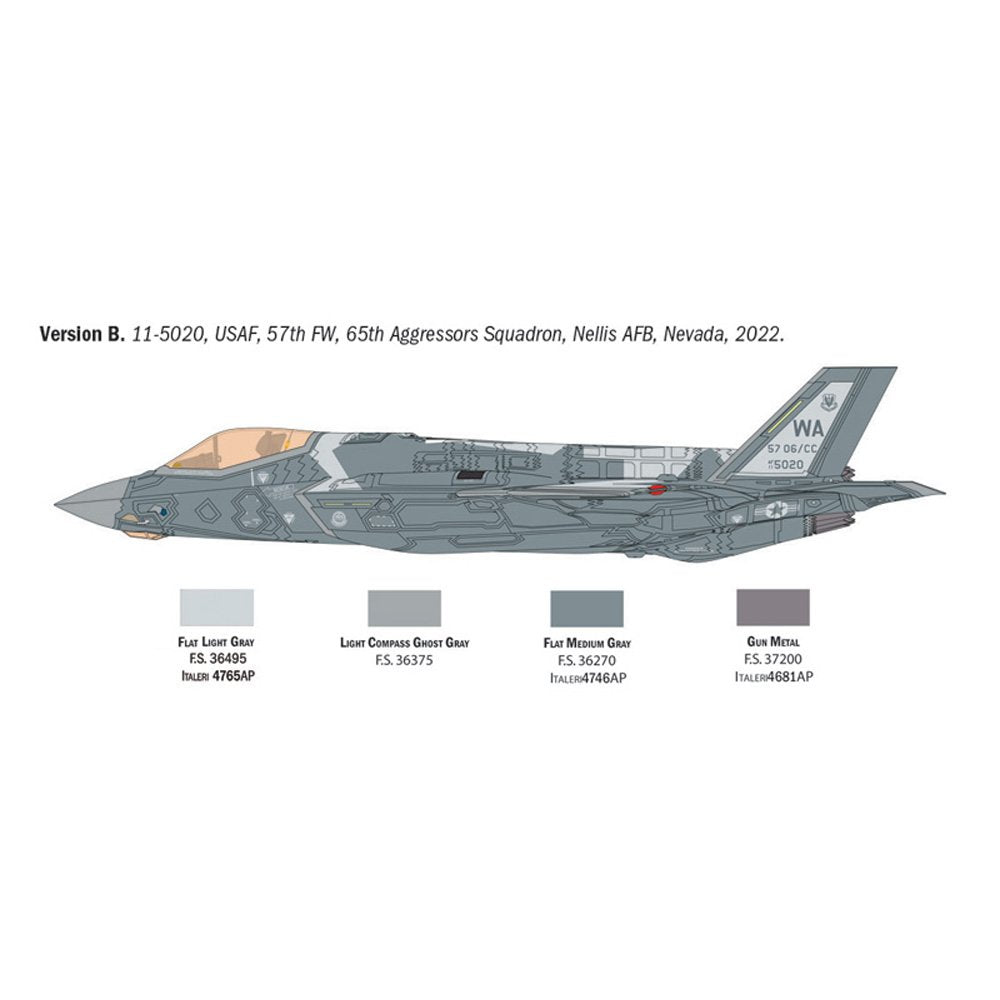 ITALERI 1/48 F-35A LIGHTNING II (BEAST MODE) WITH AUS. DECALS