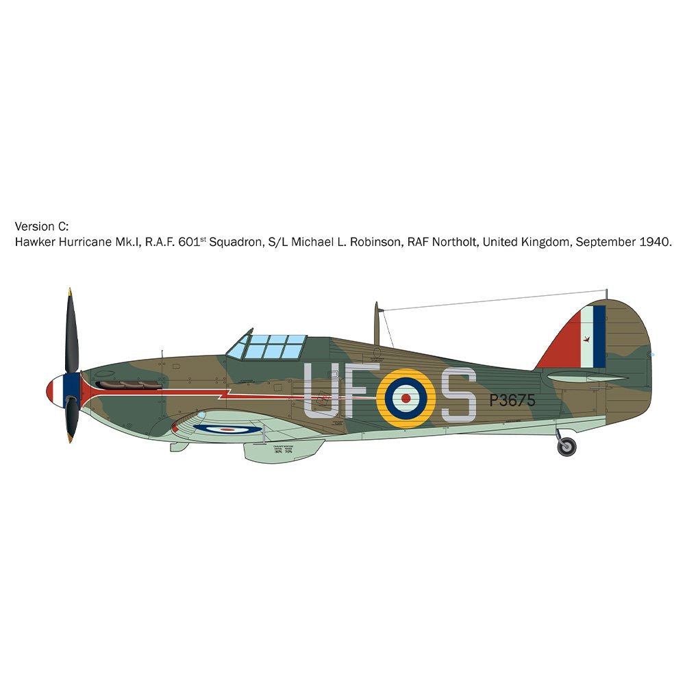 ITALERI 1/48 HURRICANE MK 1 ACES