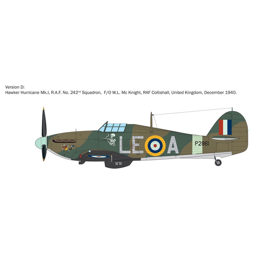 ITALERI 1/48 HURRICANE MK 1 ACES