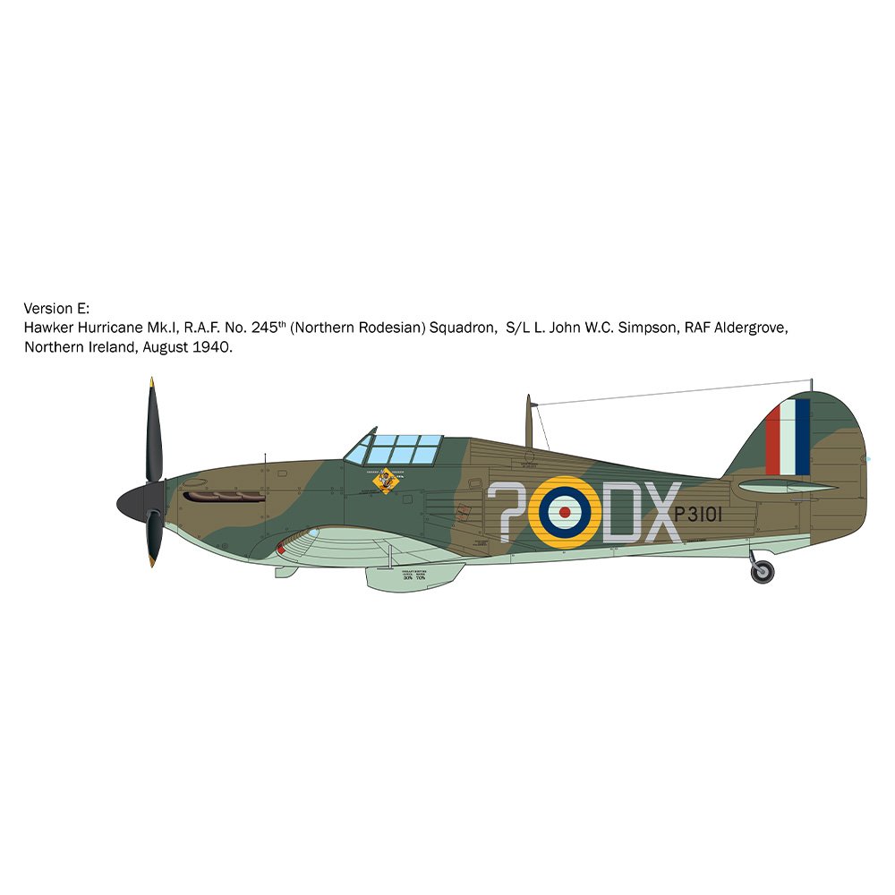 ITALERI 1/48 HURRICANE MK 1 ACES