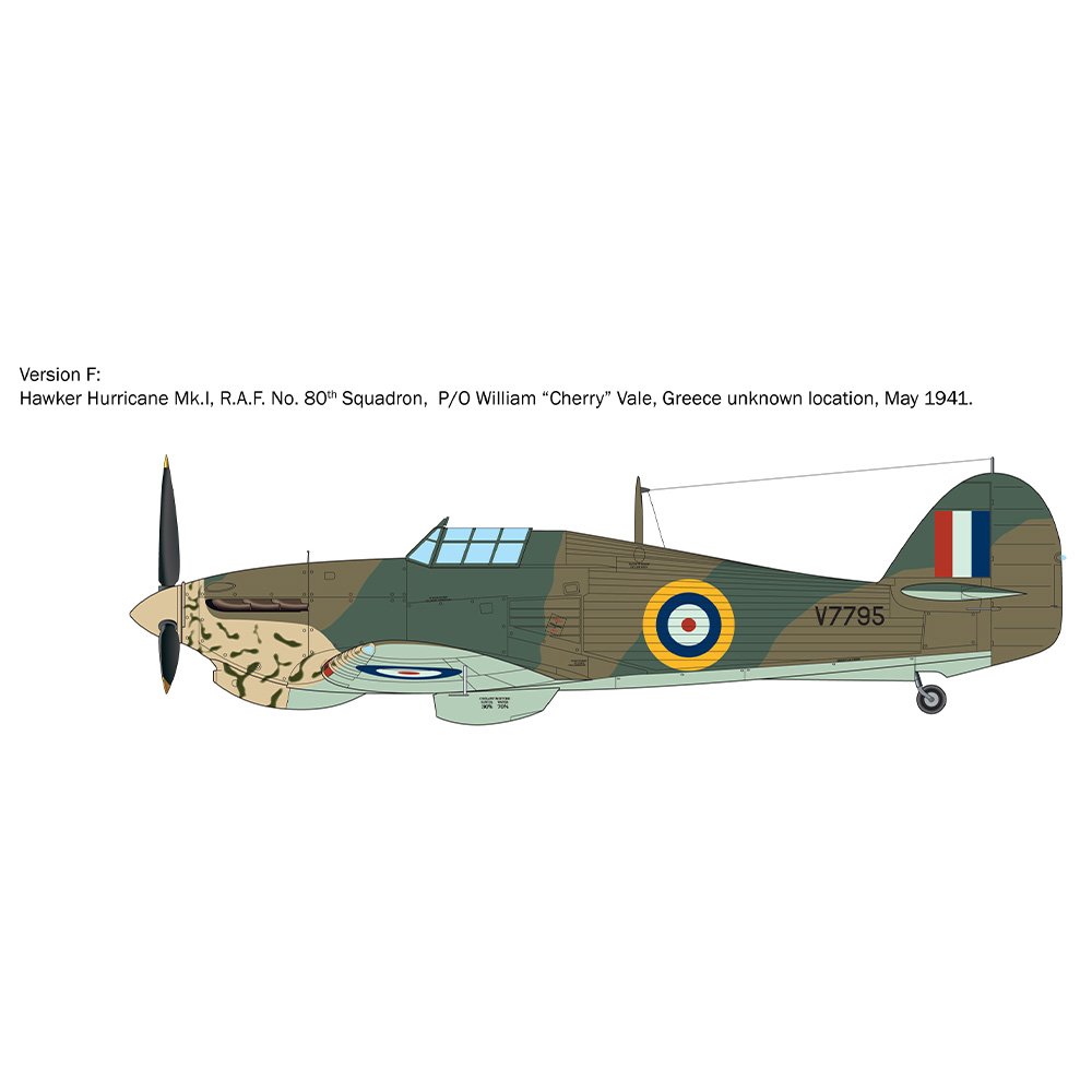 ITALERI 1/48 HURRICANE MK 1 ACES