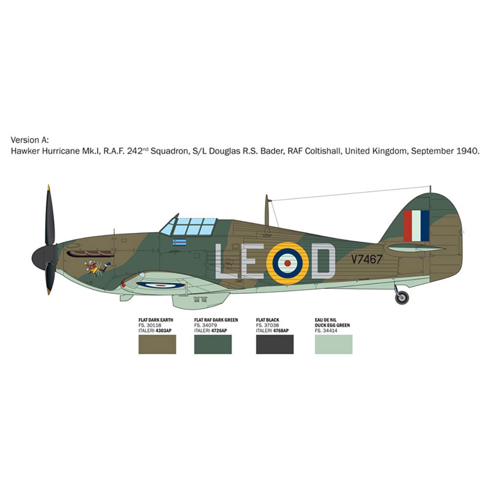 ITALERI 1/48 HURRICANE MK 1 ACES