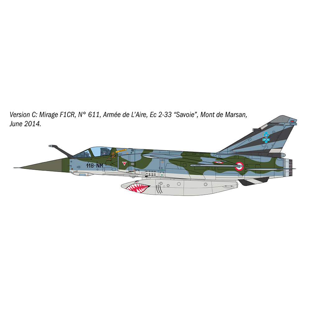 ITALERI 1/48 MIRAGE F1