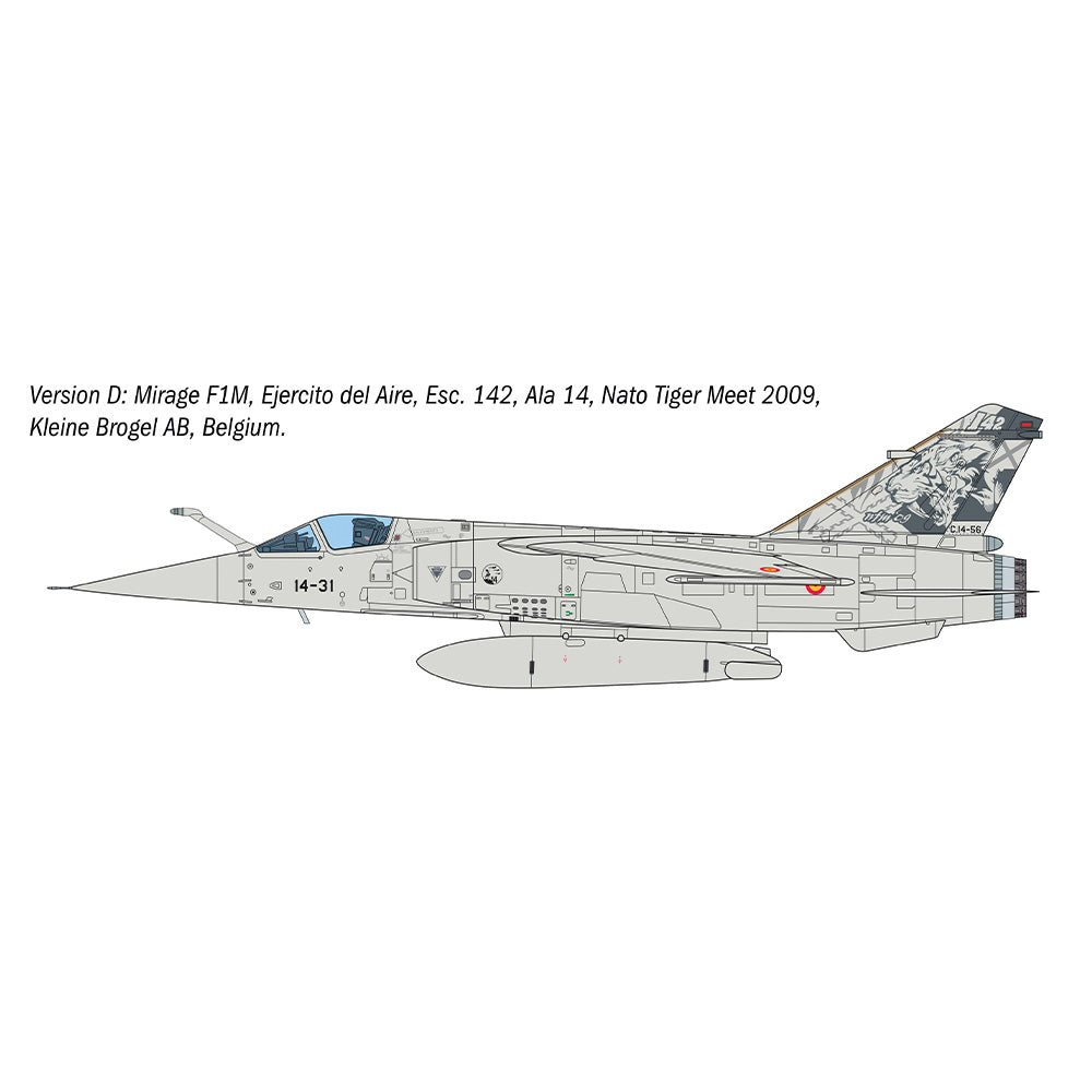 ITALERI 1/48 MIRAGE F1