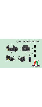 ITALERI 1/48 MACCHI MC.202 FOLGORE
