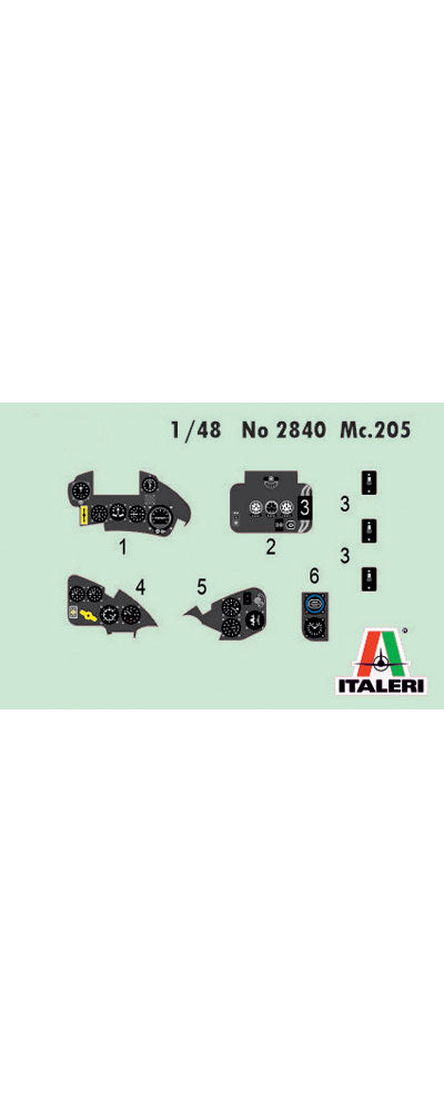 ITALERI 1/48 MACCHI MC.202 FOLGORE