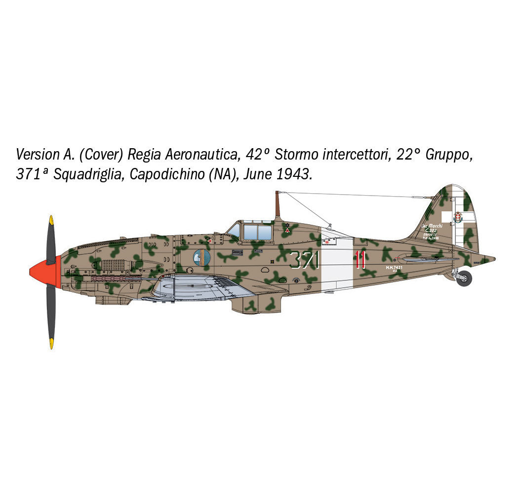 ITALERI 1/48 MACCHI MC.202 FOLGORE