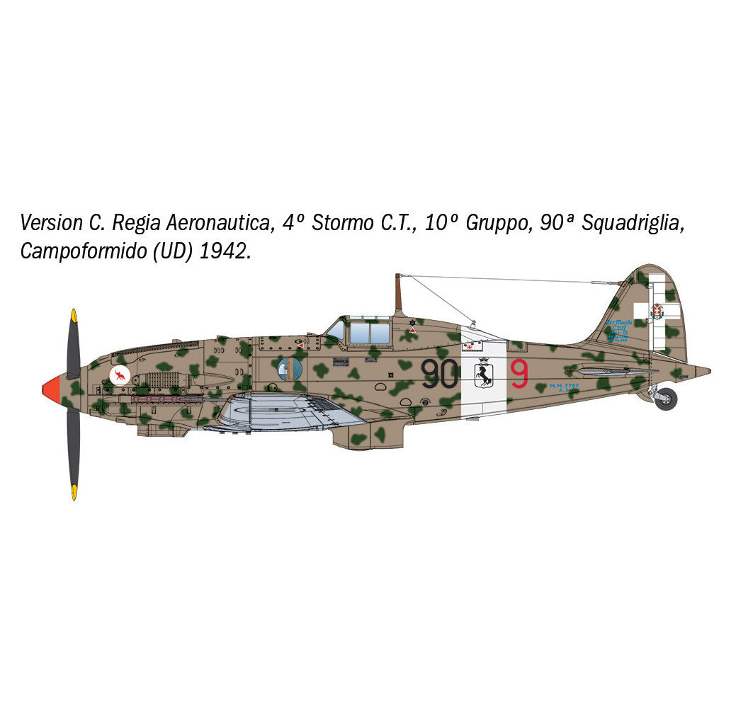 ITALERI 1/48 MACCHI MC.202 FOLGORE