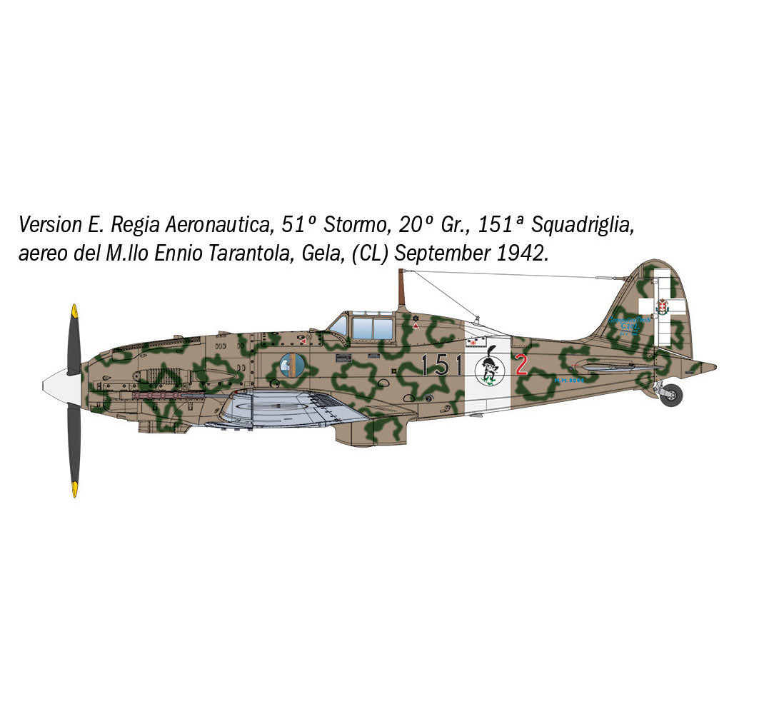 ITALERI 1/48 MACCHI MC.202 FOLGORE