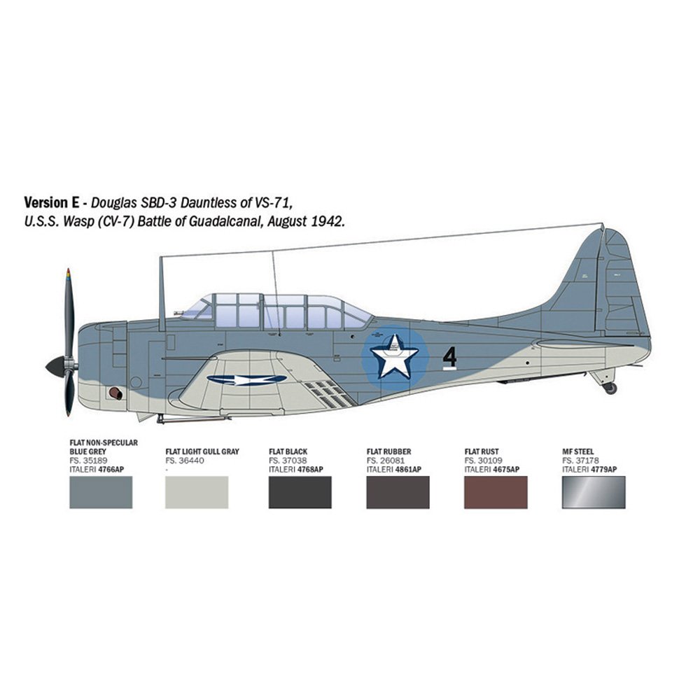 ITALERI 1/48 USN SBD-3 DAUNTLESS