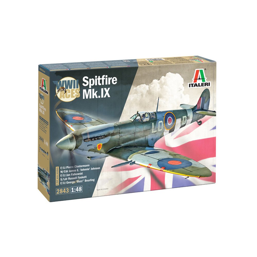 ITALERI 1/48 SPITFIRE MK. IX ACES