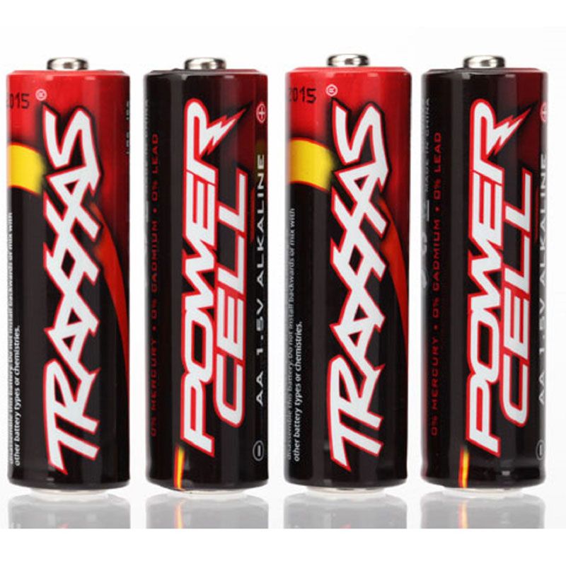 TRAXXAS BATTERY POWER CELL AA ALKALINE (4)