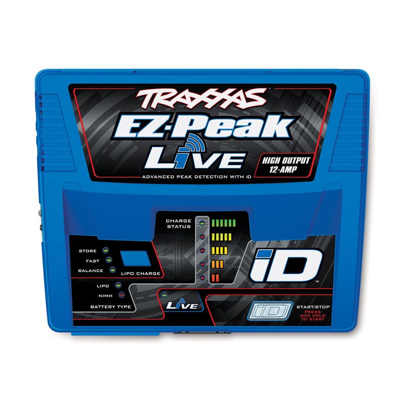 TRAXXAS CHARGER EZ PEAK LIVE 100W NIMH/LIPO