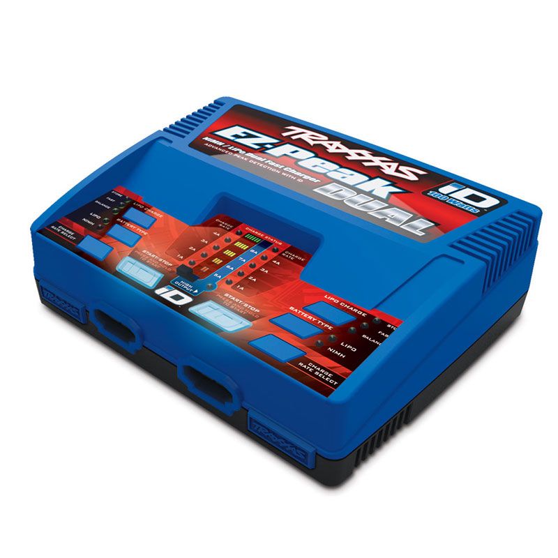 TRAXXAS CHARGER DUAL EZ-PEAK 100W