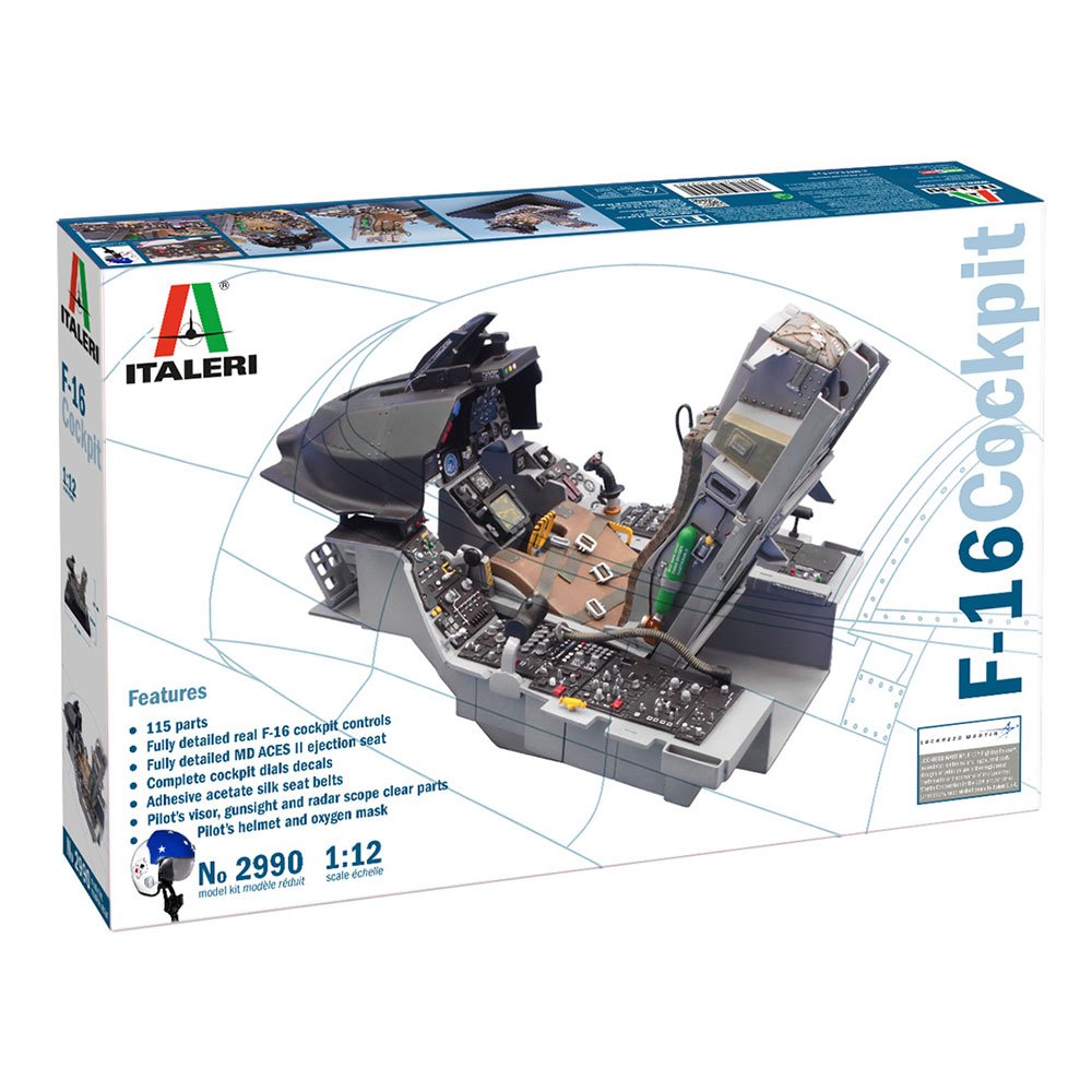 ITALERI 1/12 F-16 COCKPIT