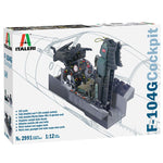 ITALERI 1/12 F-104 G STARFIGHTER COCKPIT