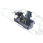 ITALERI 1/12 F-104 G STARFIGHTER COCKPIT