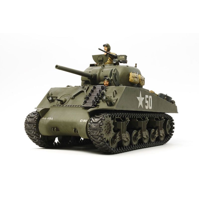 TAMIYA 1/35 M4A3 SHERMAN U.S. MEDIUM TANK (W/SINGLE MOTOR)