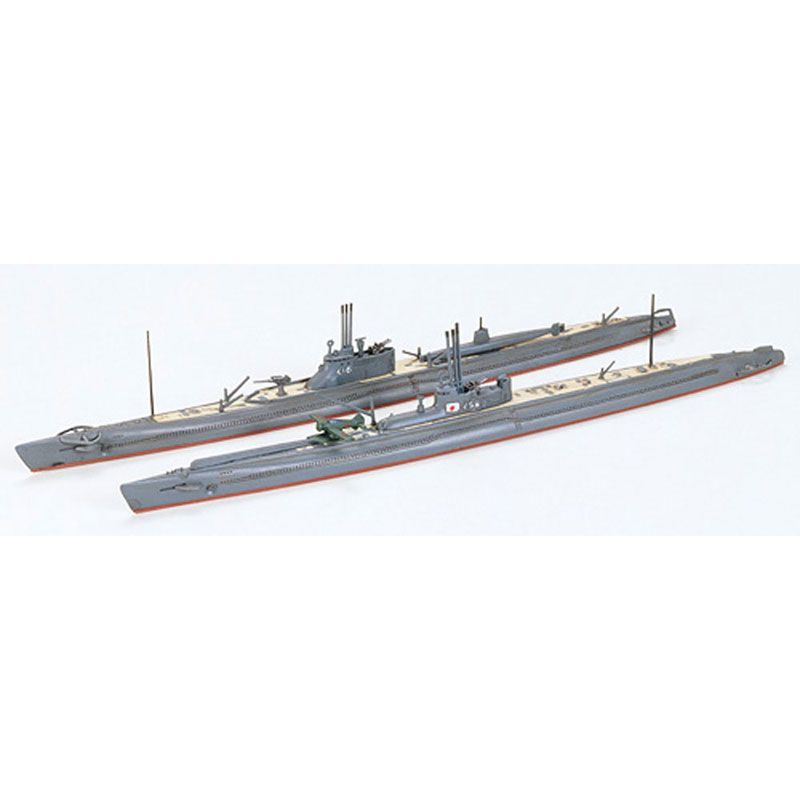 TAMIYA 1/700 JAPANESE NAVY SUBMARINE I-16 AND 1-58