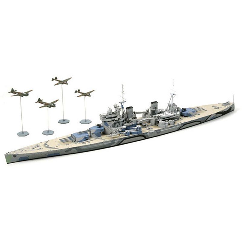 TAMIYA 1/700 BRITISH BATTLESHIP PRINCE OF WALES