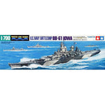 TAMIYA 1/700 U.S. NAVY BATTLESHIP BB-61 IOWA