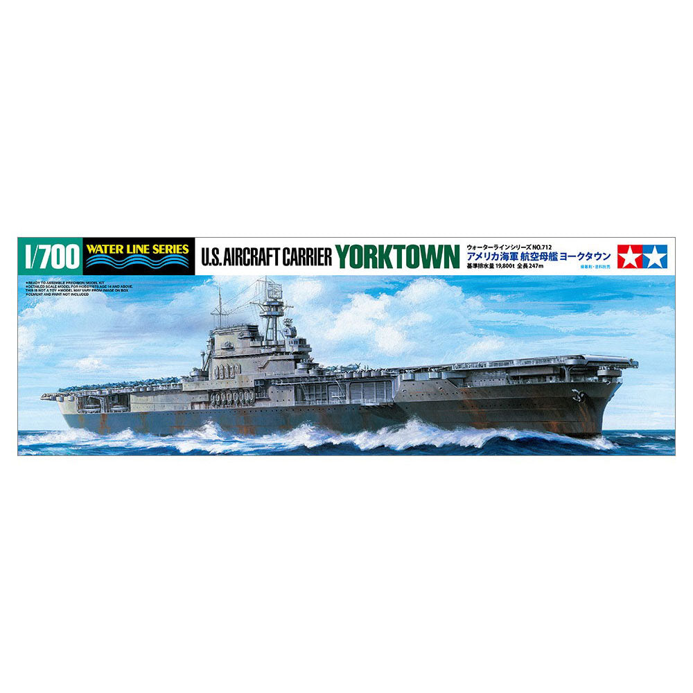 TAMIYA 1/700 U.S. AIRCRAFT CARRIER YORKTOWN CV-5