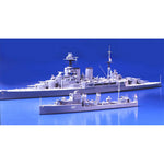 TAMIYA 1/700 BRITISH BATTLE CRUISER HOOD AND E CLASS DESTROYER