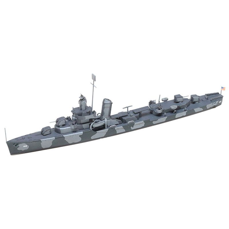 TAMIYA 1/700 U.S. NAVY DESTROYER DD412 HAMMANN