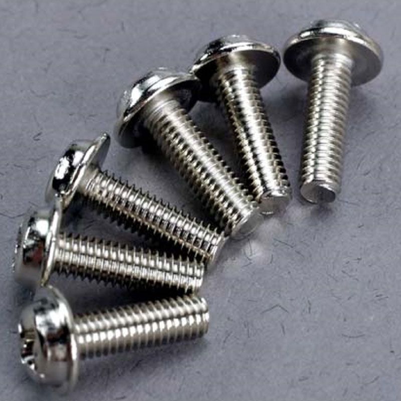 TRAXXAS SCREWS 3X10MM WASHERHEAD