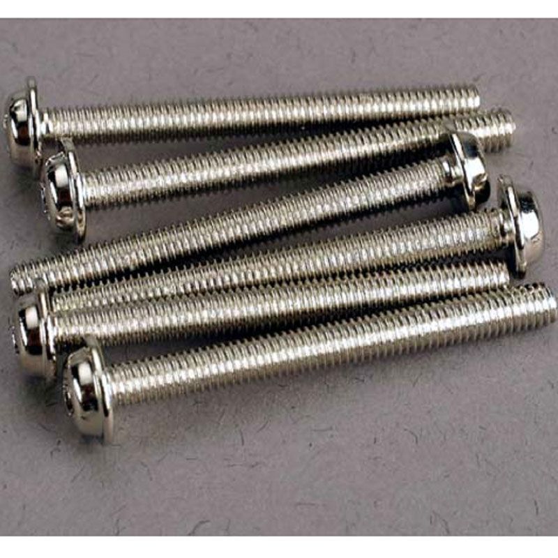 TRAXXAS SCREWS 3X30MM WASHERHEAD