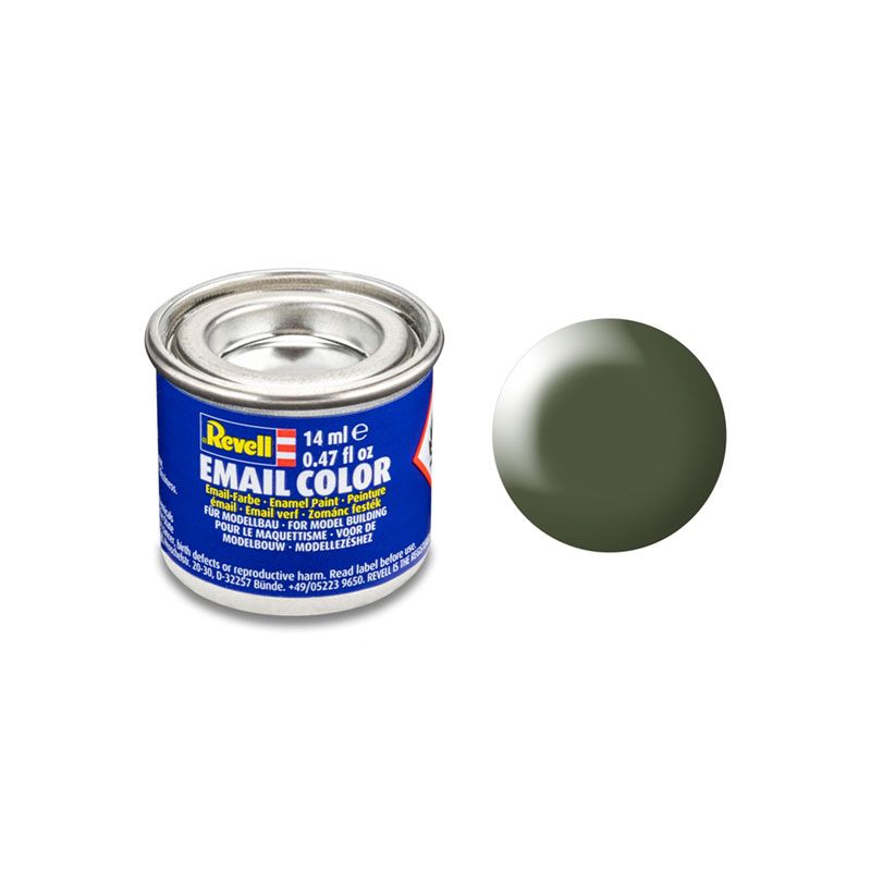 REVELL OLIVE GREEN SILK
