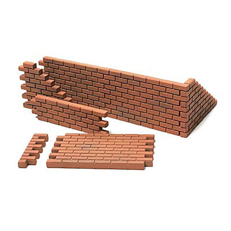 TAMIYA 1/48 BRICK WALL SAND BAG AND BARRICADE SET