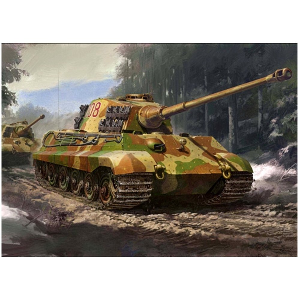 TAMIYA 1/48 GERMAN KING TIGER PRODUCTION TURRET