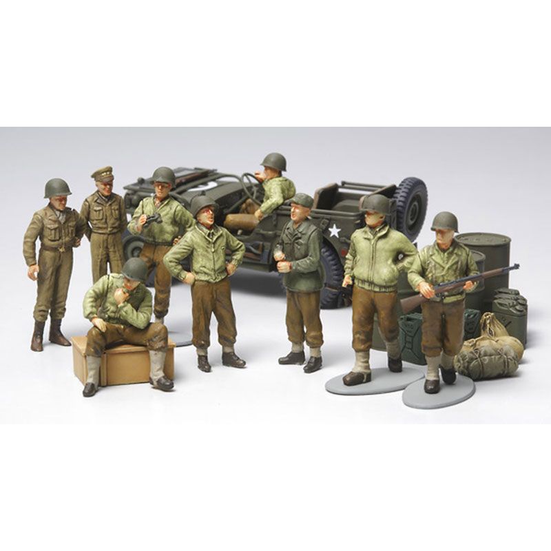 TAMIYA 1/48 U.S. ARMY INFANTRY AT REST SET