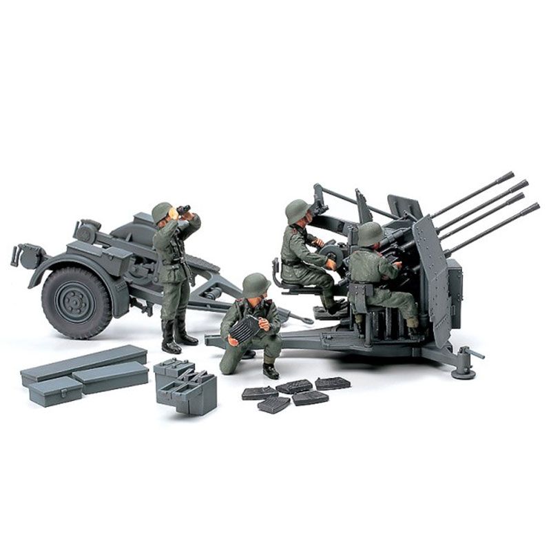 TAMIYA 1/48 GERMAN 20MM FLAKVIERLING 38