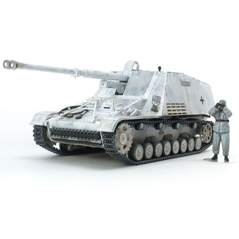 TAMIYA 1/48 NASHORN GERMAN SELF-PROPELLED HEAVY ANTI-TANK GUN